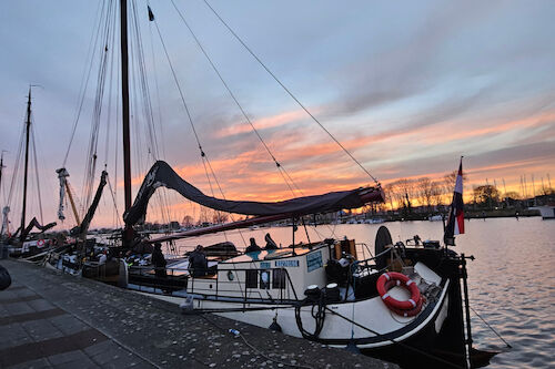 Wenn einer eine Reise tut - Ijsselmeer in Holland